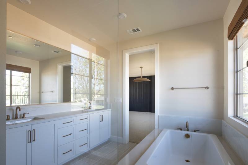 Plan 1 Model Home Primary Bathrooom